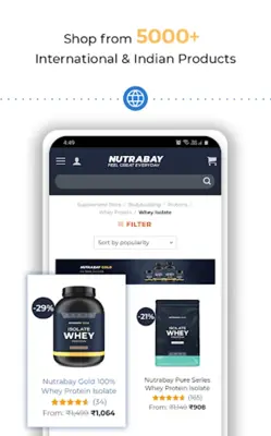 Nutrabay Supplements Store android App screenshot 4